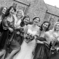 The bridal girls